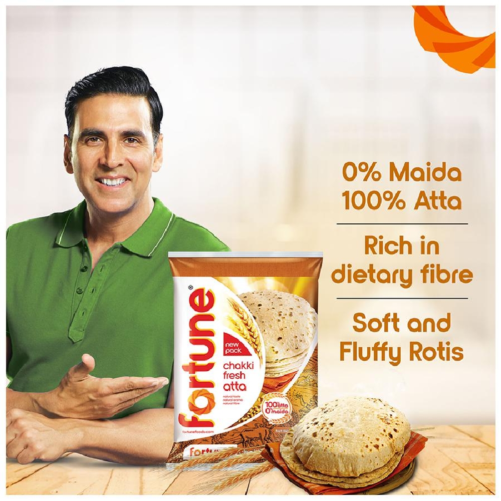 Fortune Chakki Fresh Atta - 5 kg