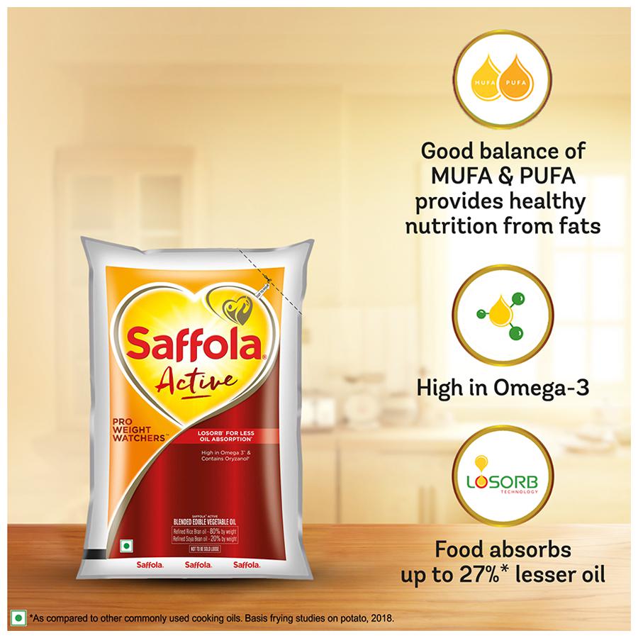Saffola Active Edible Oil - 910 g