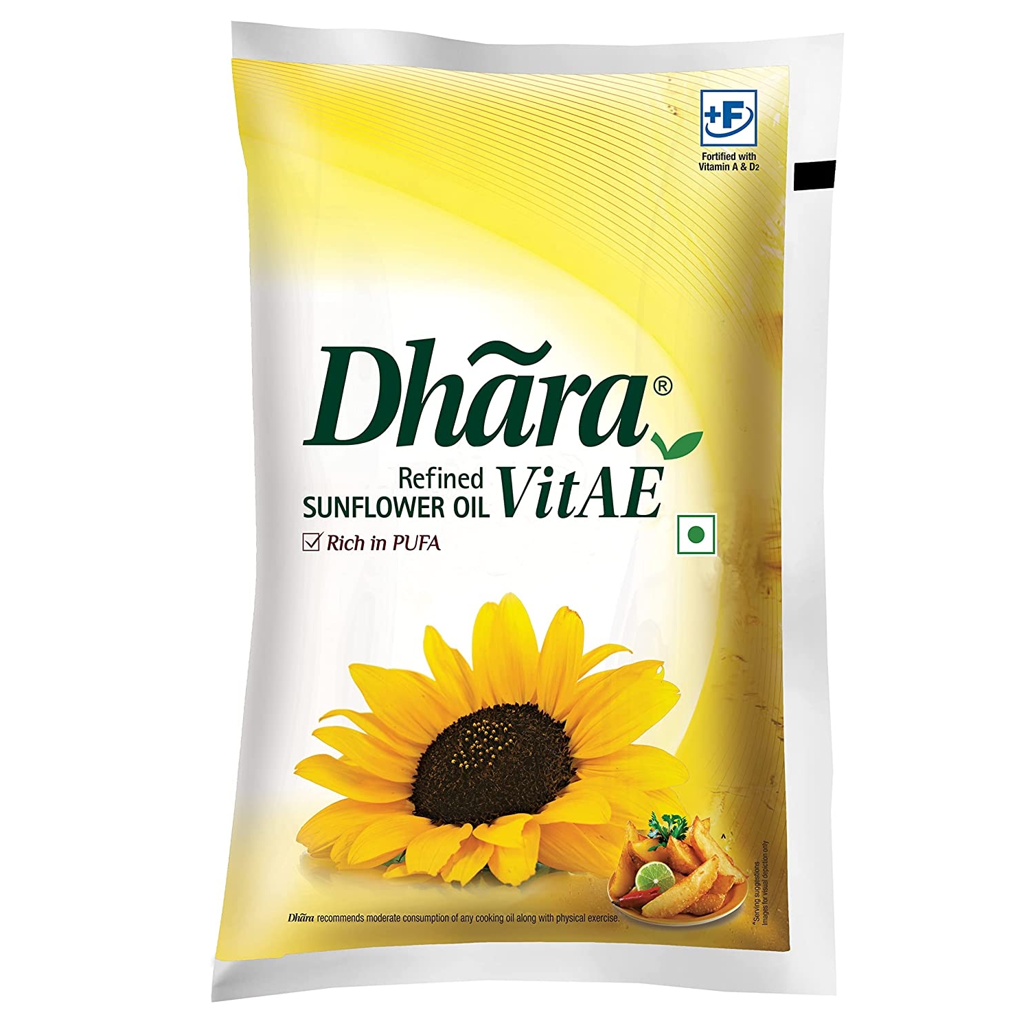 Dhara  Refined Sunflower Oil - 840 g