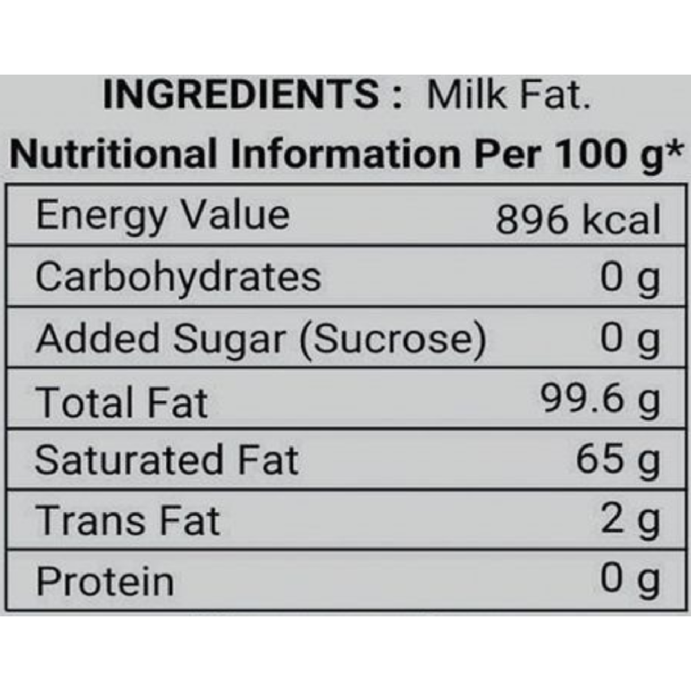 Dinshaws  Ghee (Carton) - 200ml