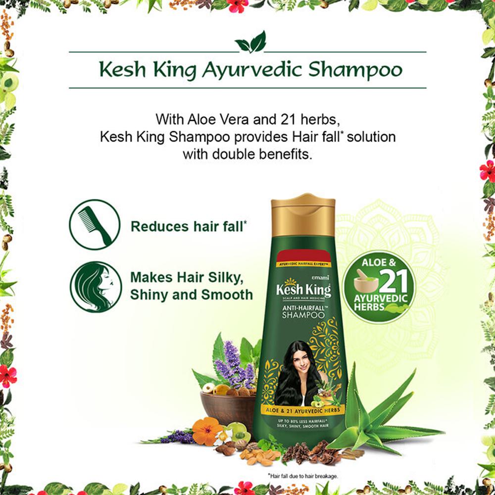 Kesh King Anti-Hairfall Shampoo - 340 ml