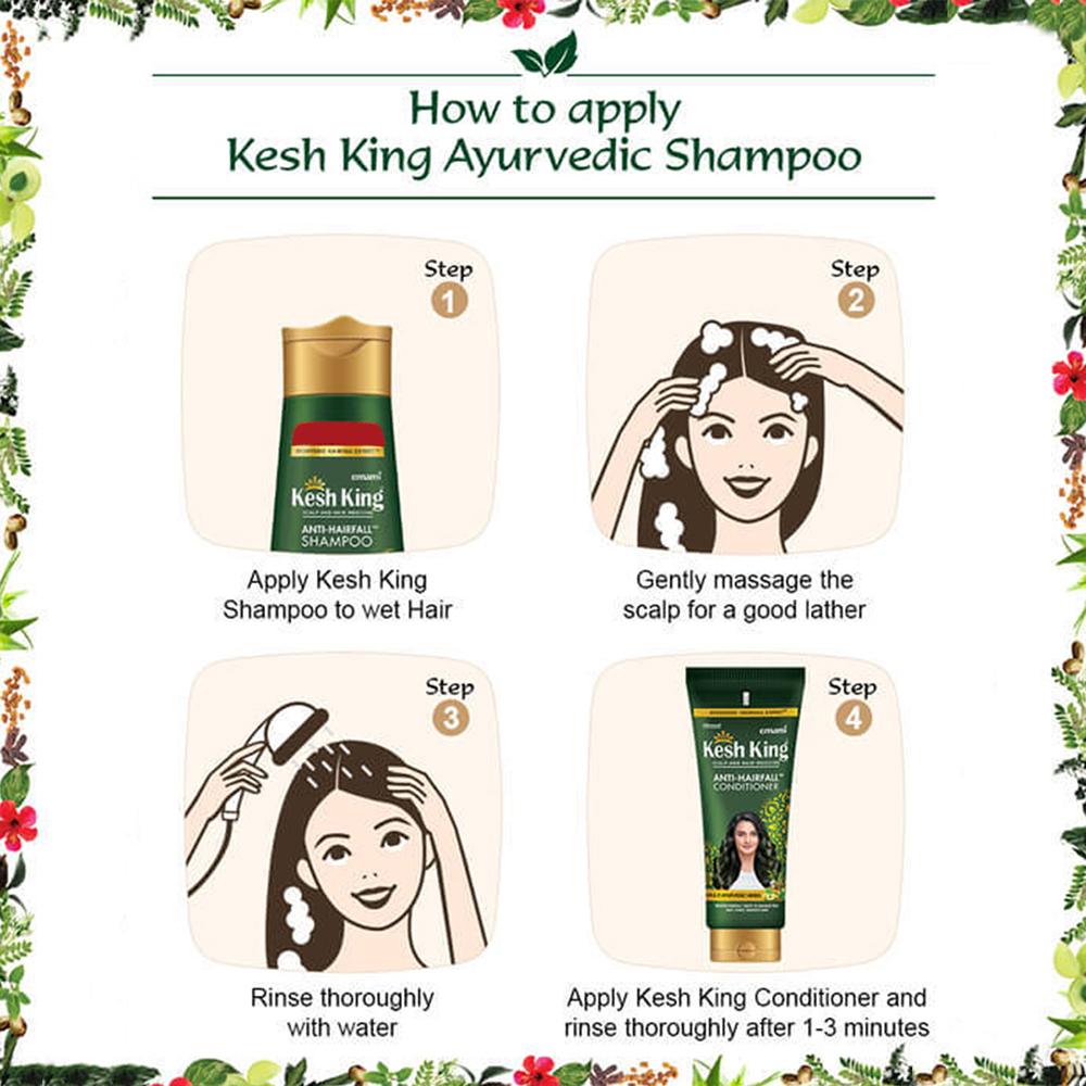 Kesh King Anti-Hairfall Shampoo - 340 ml