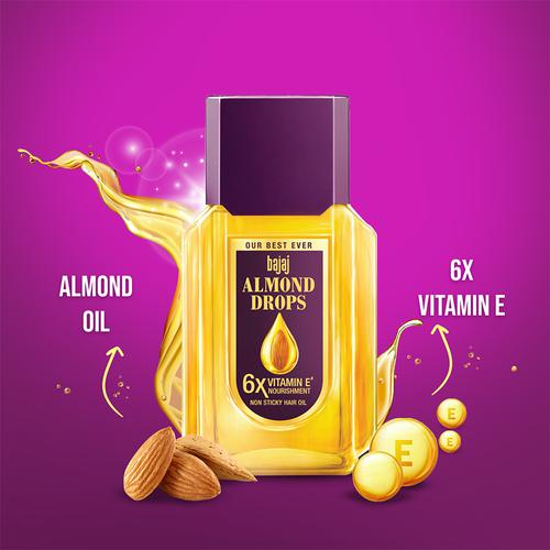 Bajaj Almond Drops Hair Oil - 45 ml