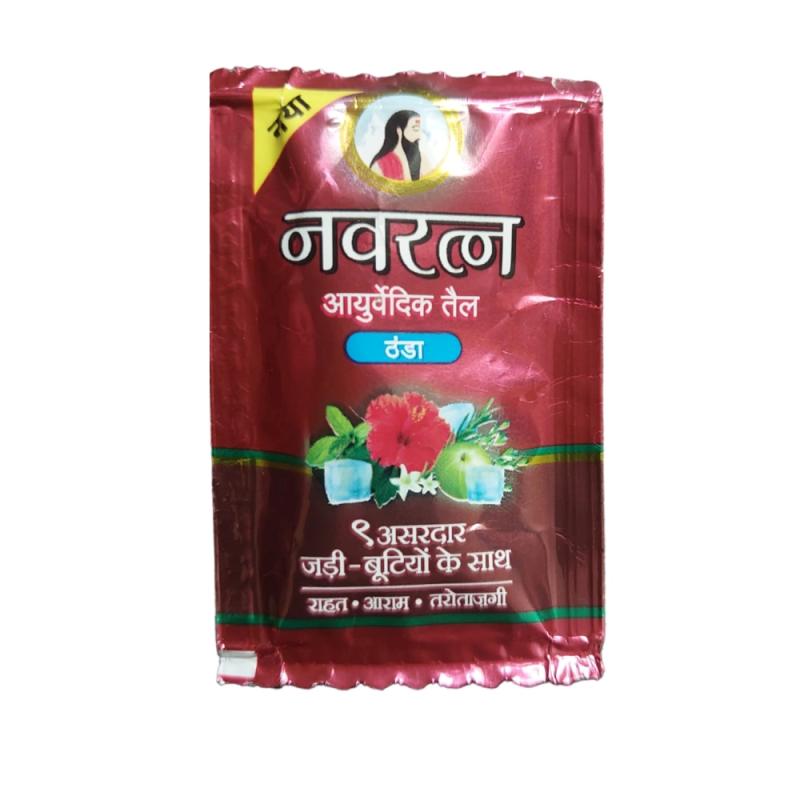 Navratna Ayurvedic Hair Oil - 2.7 ml