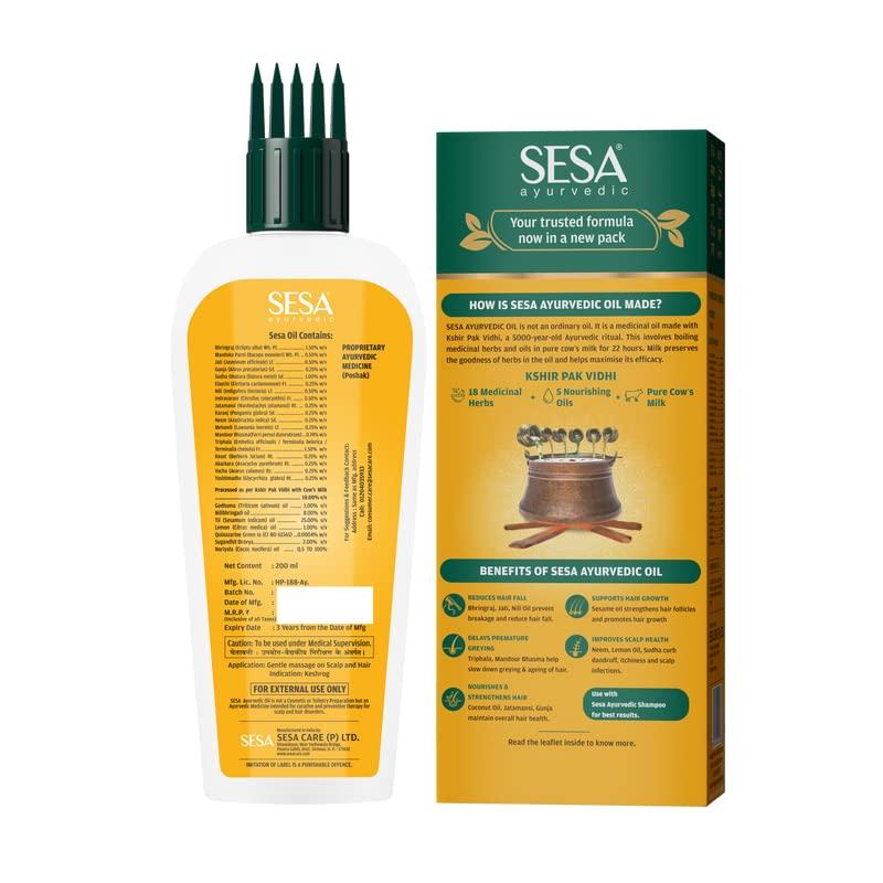 Sesa Ayurvedic Hair Oil - 200 ml