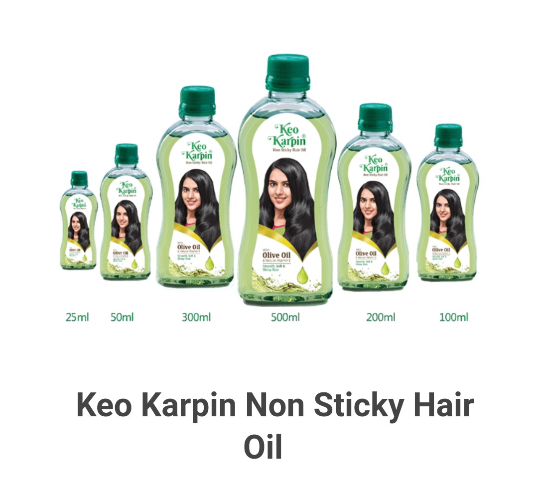 Keo Karpin Non Sticky Hair Oil - 100 ml
