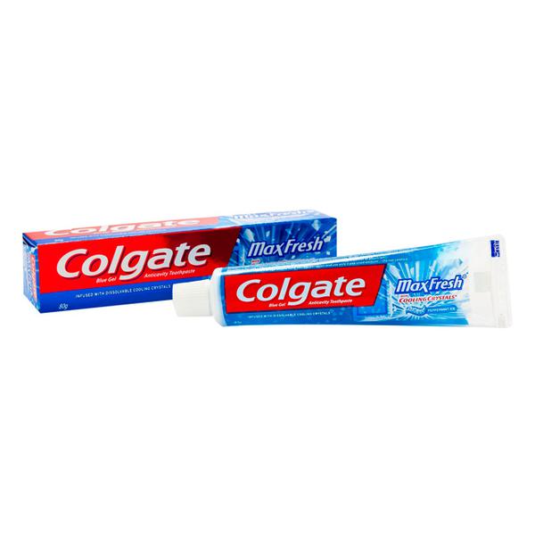 Colgate MaxFresh Peppermint Ice Blue Gel Toothpaste - 81 g