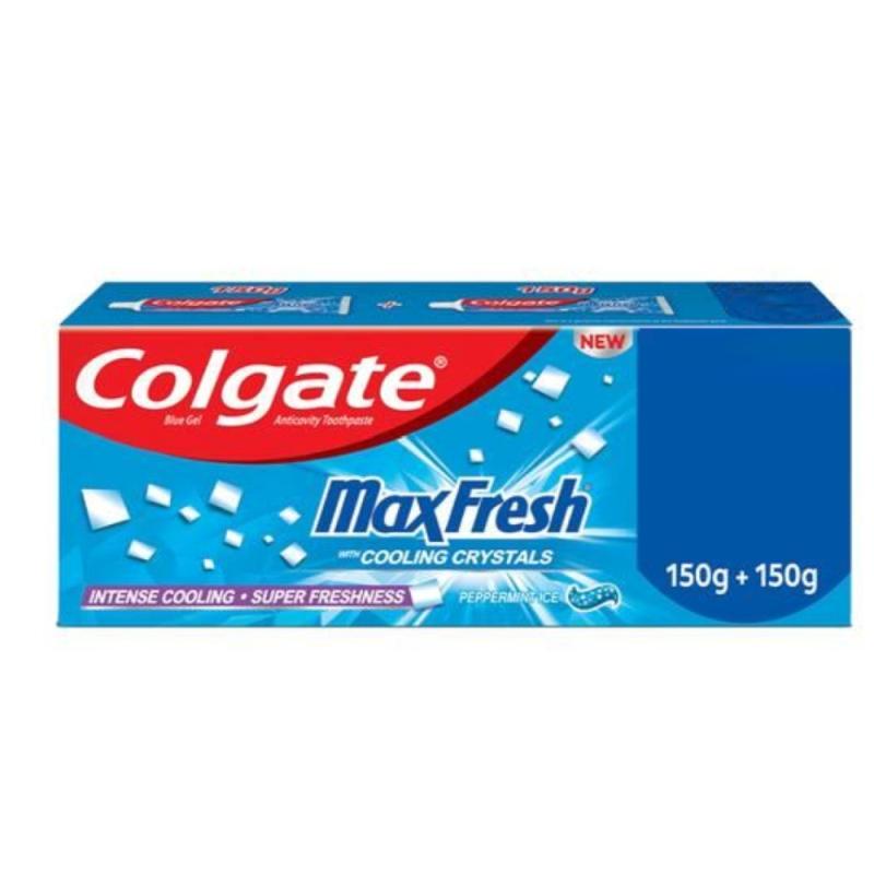 Colgate MaxFresh Peppermint Ice Blue Gel Toothpaste - 300 g