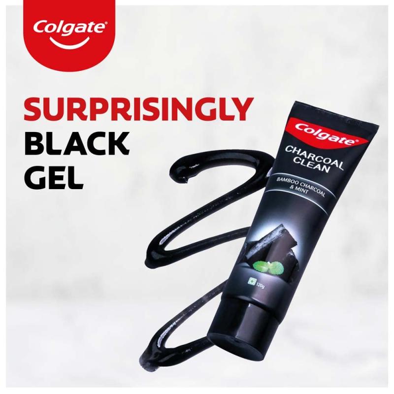 Colgate Charcoal Clean Bamboo & Mint Toothpaste - 120 g