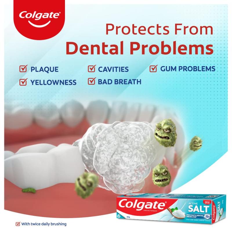 Colgate Active Salt Toothpaste - 300 g