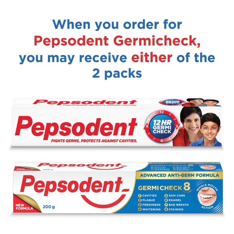 Pepsodent Germicheck Toothpaste - 100 g
