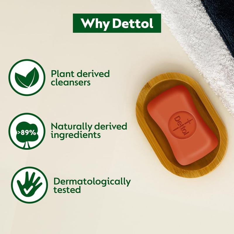 Dettol Original Soap - 4x100 g