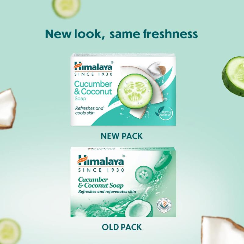 Himalaya Cucumber & Coconut  Soap - 125 g
