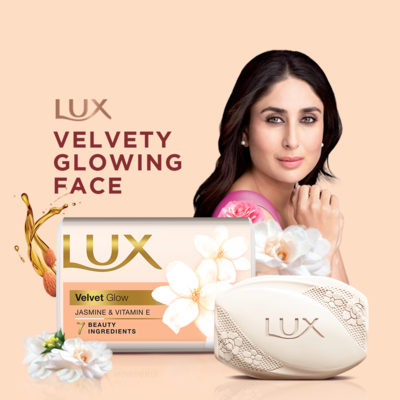 Lux - Jasmine & Vitamin E Beauty Soap  Glowing Skin - 3x150 g