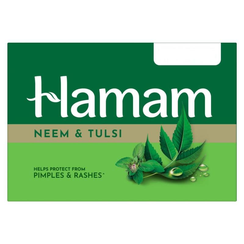 Hamam Soap - Neem Tulsi and Aloevera - 150 g (Pack of 3)