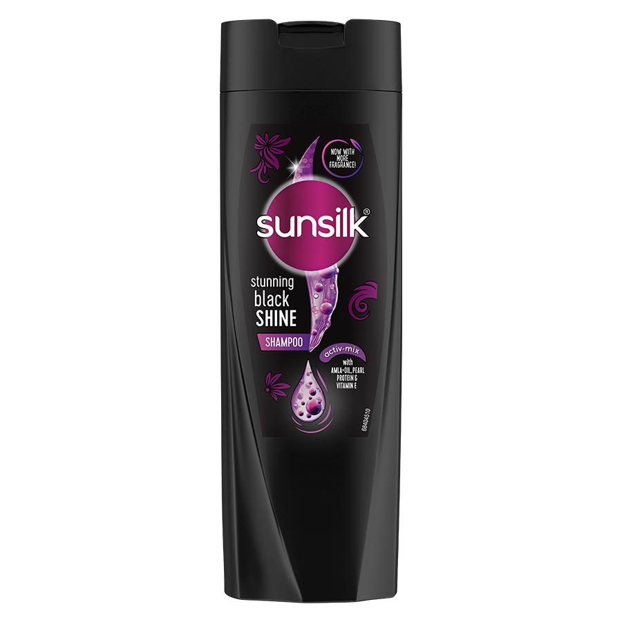 Sunsilk Stunning Black Shine Shampoo - 350 ml