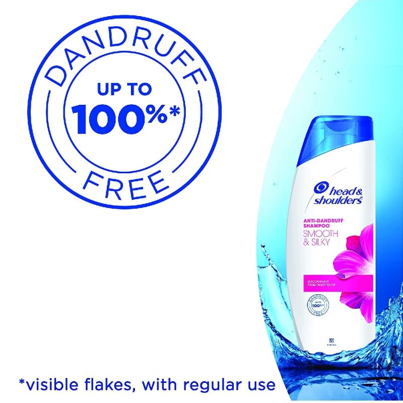 Head & shoulders Smooth & Silky Anti-Dandruff Shampoo - 340 ml