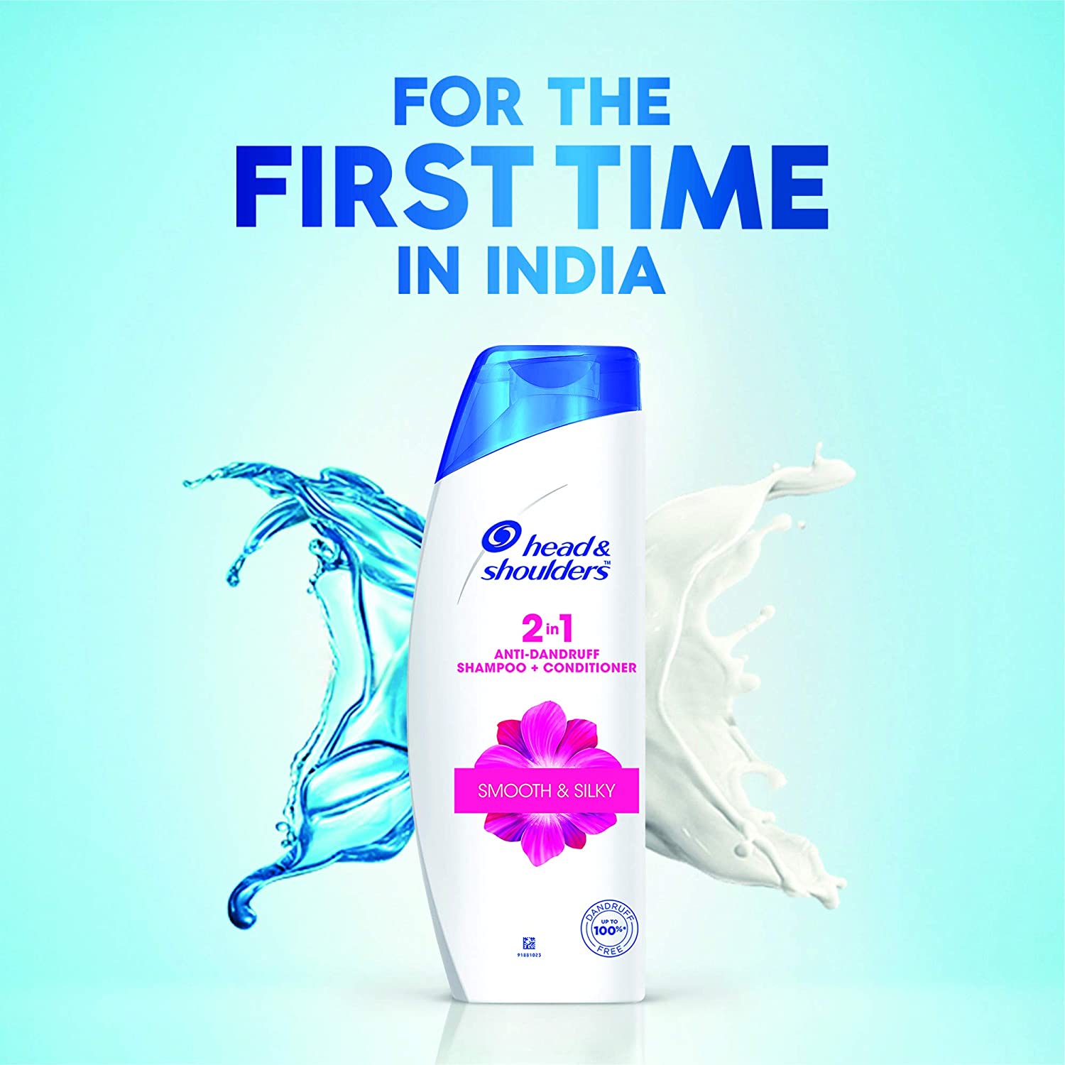 Head & Shoulders 2-in-1 Silky & Smooth Shampoo+Conditioner - 180 ml
