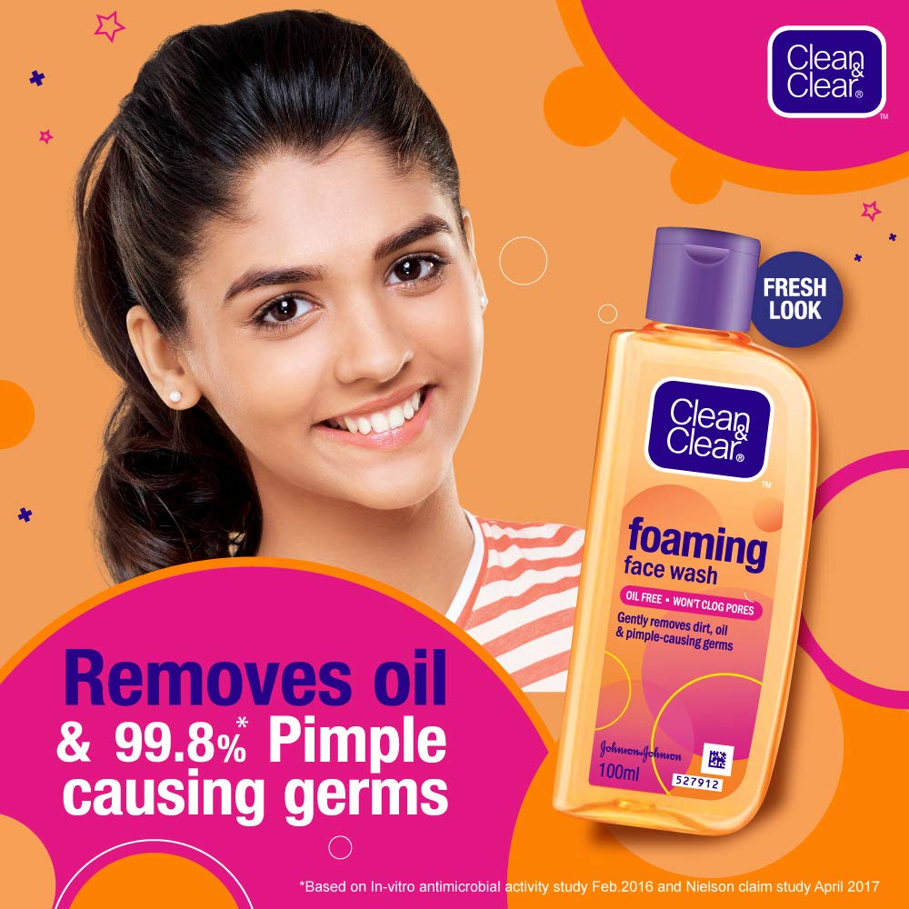 Clean & Clear Foaming Face Wash - 100 g