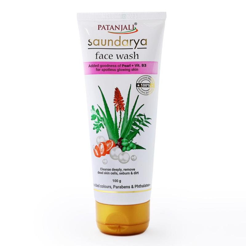 Patanjali Saundarya Face Wash - 100 ml