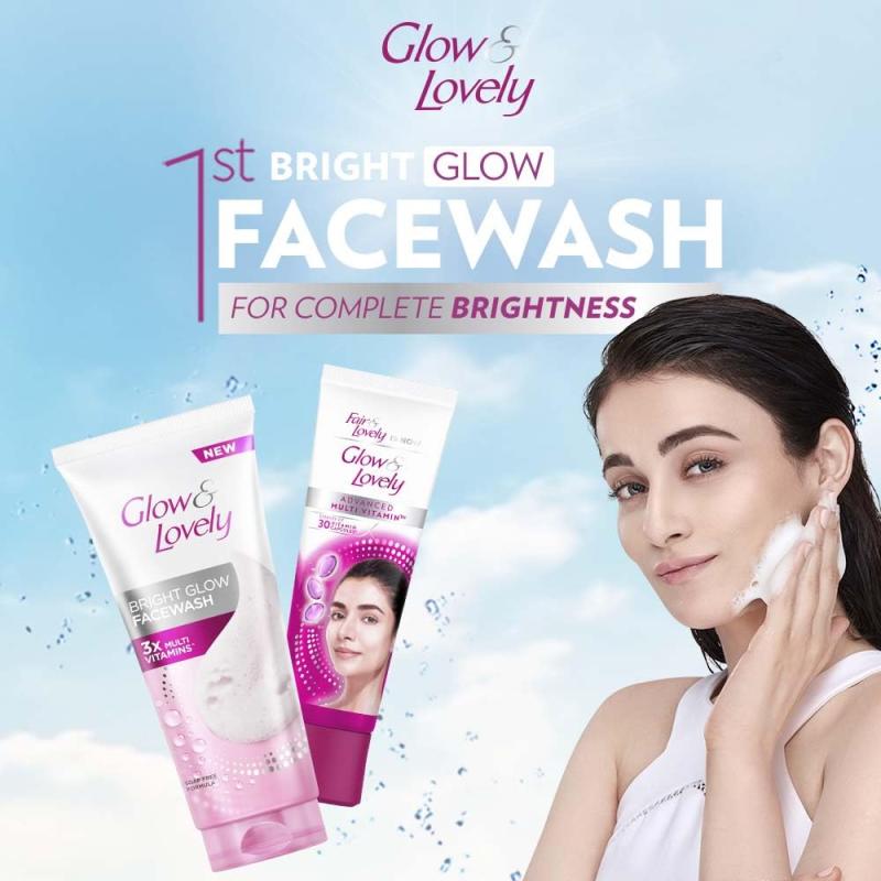 Glow & Lovely Bright Glow Face Wash - 100 g