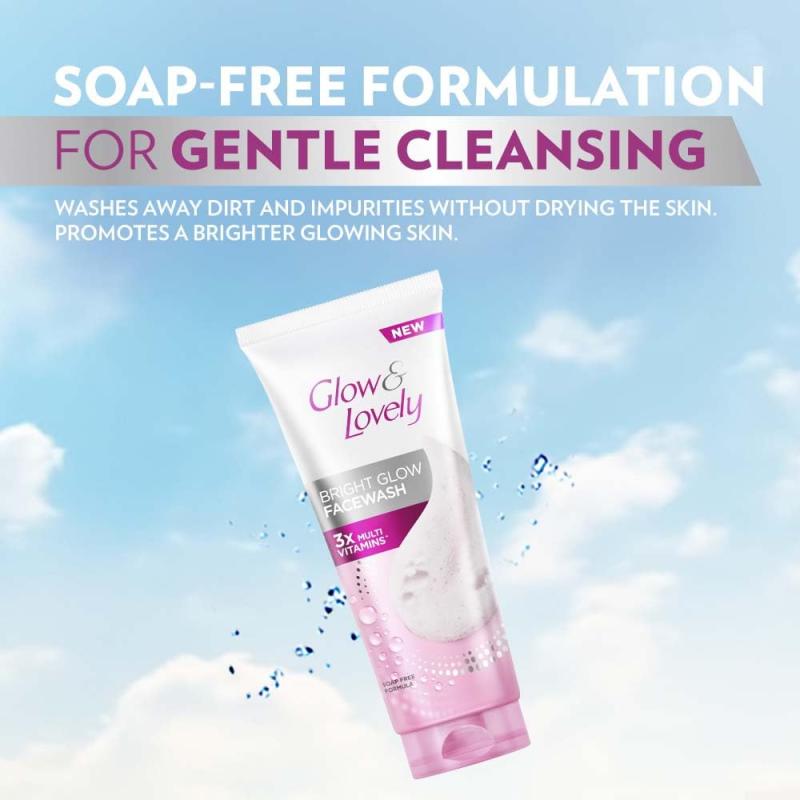 Glow & Lovely Bright Glow Face Wash - 100 g