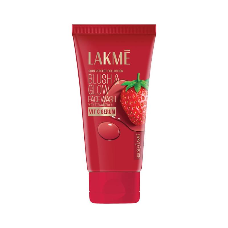Lakme Blush & Glow Face Wash-Strawberry Blast - 100 g