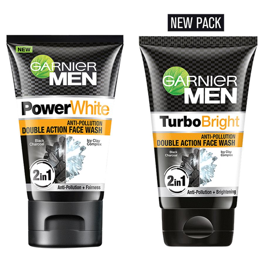Garnier Men Power White Anti-Pollution Face Wash - 100 g
