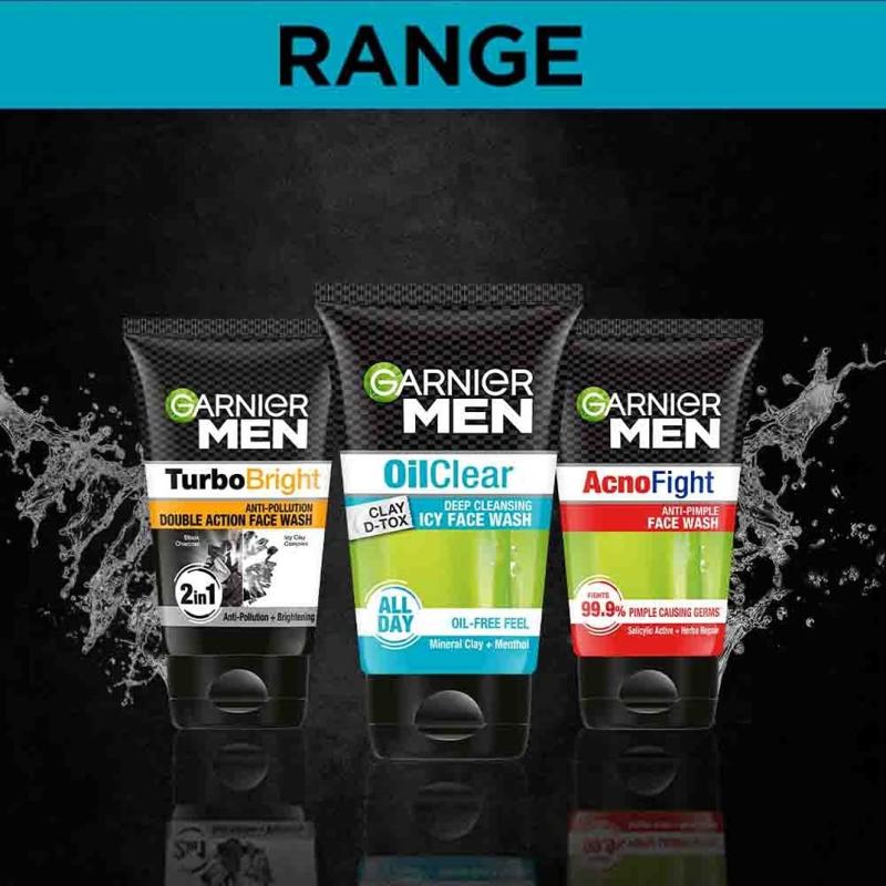 Garnier Men Power White Anti-Pollution Face Wash - 100 g