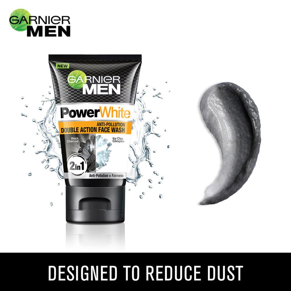 Garnier Men Power White Anti-Pollution Face Wash - 50 g