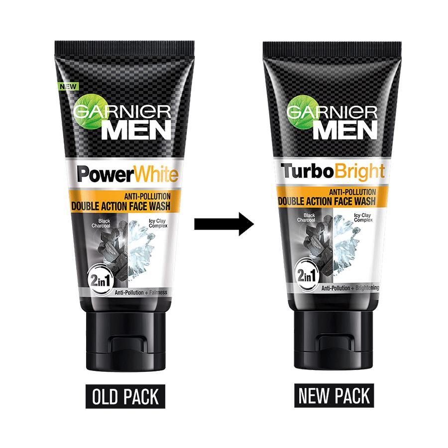 Garnier Men Power White Anti-Pollution Face Wash - 50 g