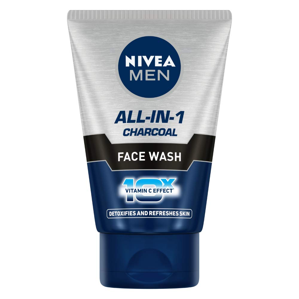 Nivea Men All-In-One Charcoal Face Wash - 100 g