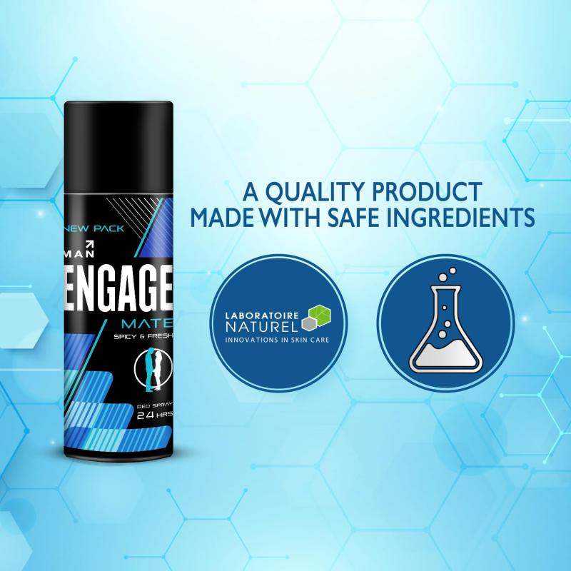 Engage Mate Men's Deodorant - 150 ml