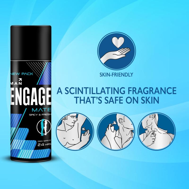 Engage Mate Men's Deodorant - 150 ml