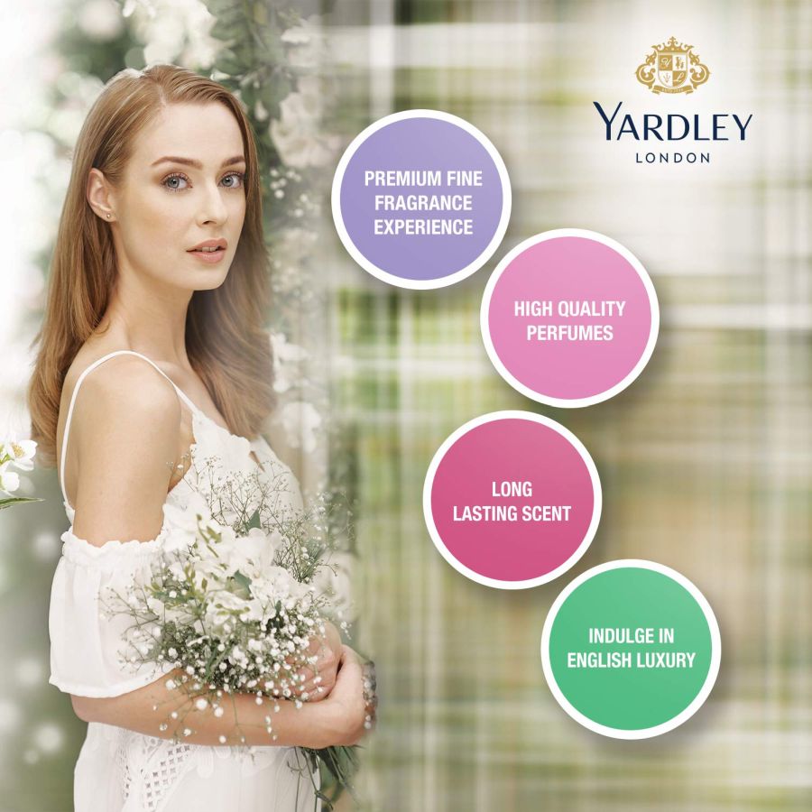 Yardley London English Rose Deodorant For Women - 150 ml