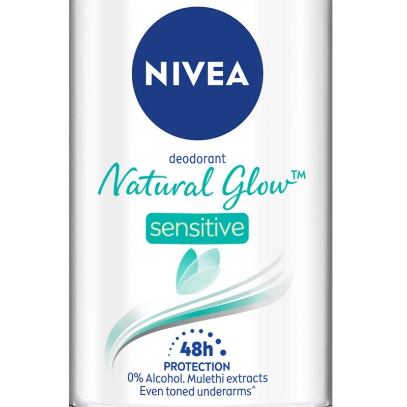 Nivea Natural Glow Smooth Skin Roll-On - 25 g