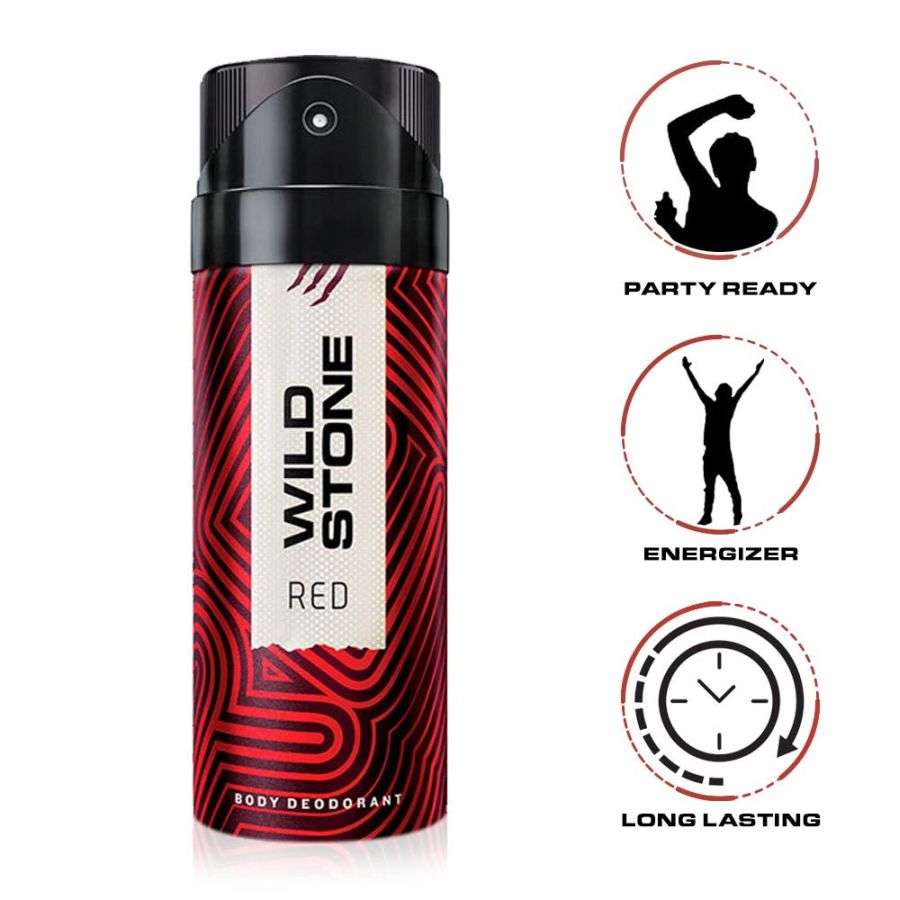 Wild Stone Red Deodorant Spray - 150 ml