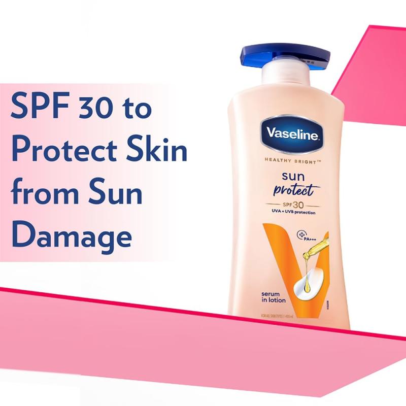 Vaseline Sun Protect SPF 30 Body Lotion - 400ml