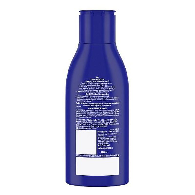 Nivea Body Lotion Nourishing Body Milk - 120 ml