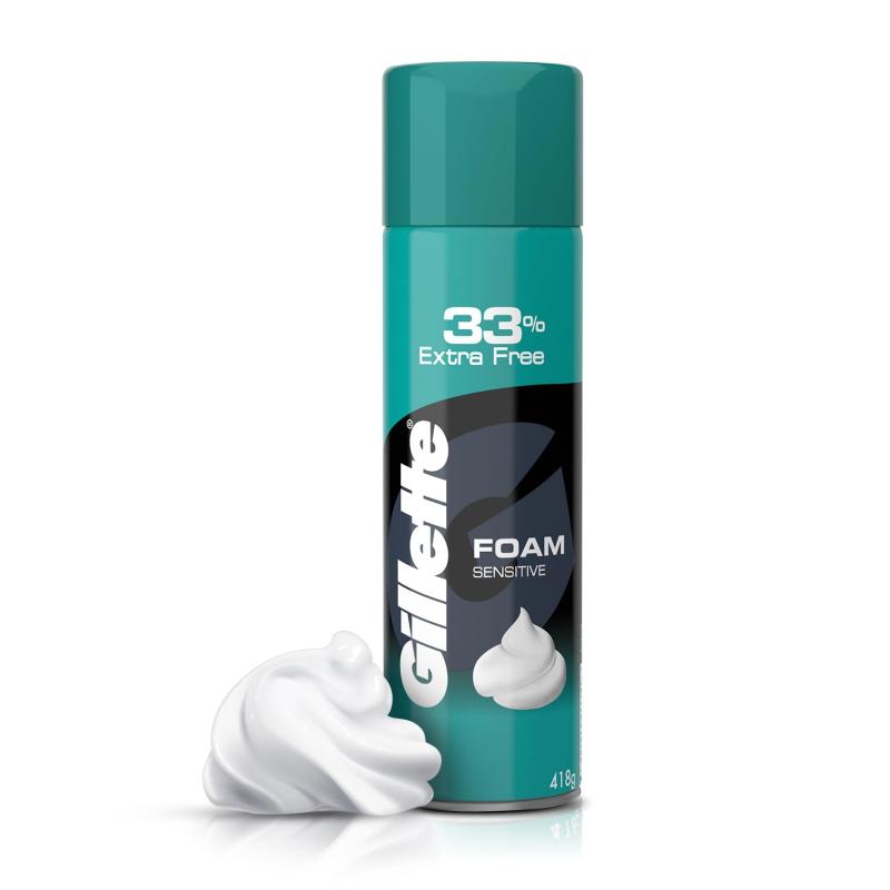 Gillette Shaving Foam -Sensitive - 418 g