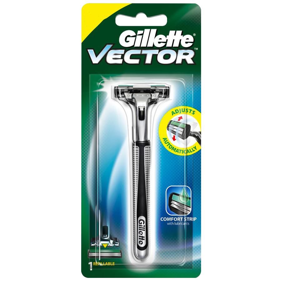 Gillette Vector Shaving Razor - 1 pcs