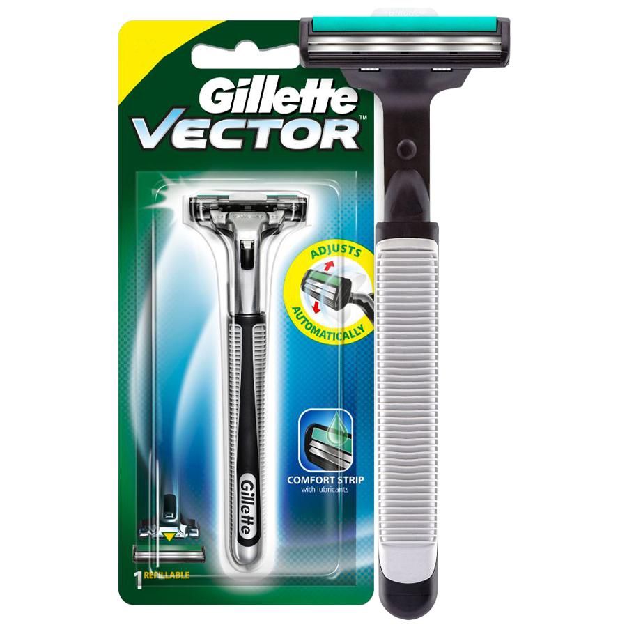 Gillette Vector Shaving Razor - 1 pcs