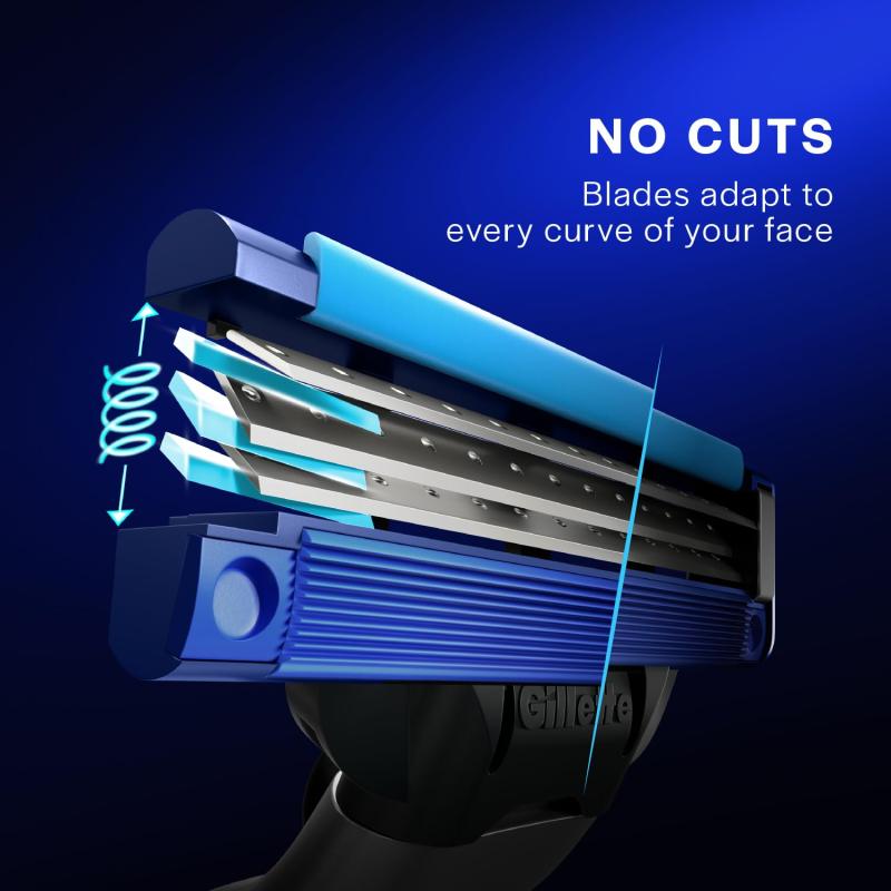 Gillette Mach3 Turbo Cartridges - 2 pcs