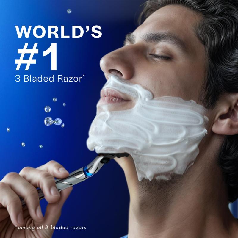 Gillette Mach3 Turbo Cartridges - 4 pcs