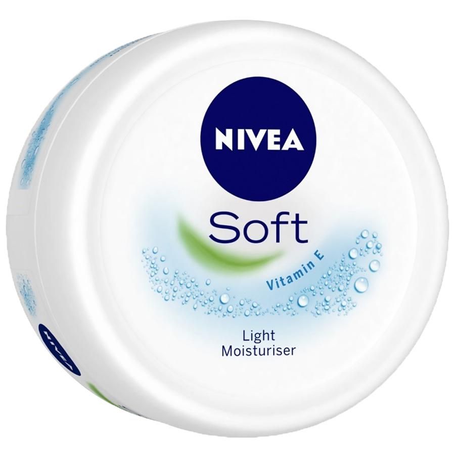 Nivea Soft Light Moisturiser(White) - 100 ml