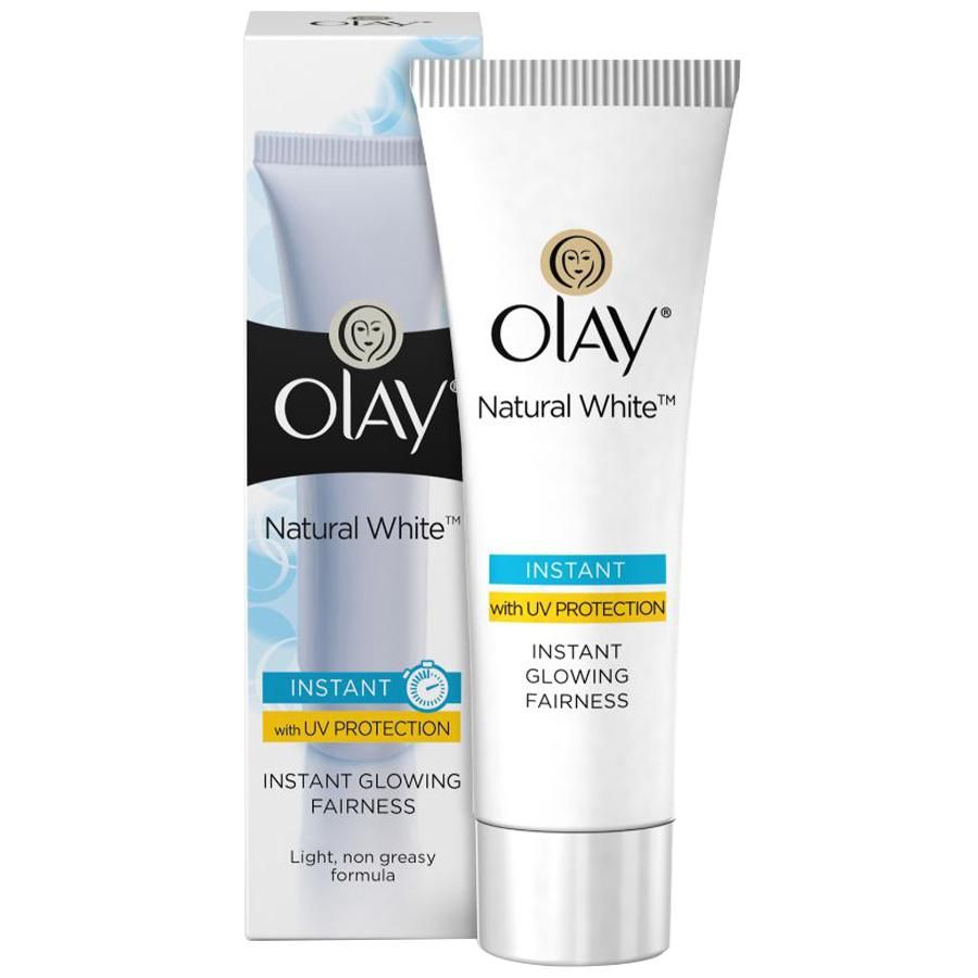 Olay Natural White Light Instant Glowing Fairness Cream - 20 g