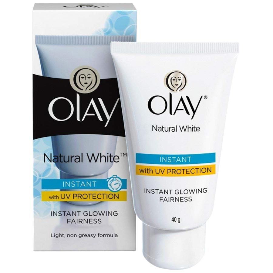 Olay Natural White Light Instant Glowing Fairness Cream - 40 g
