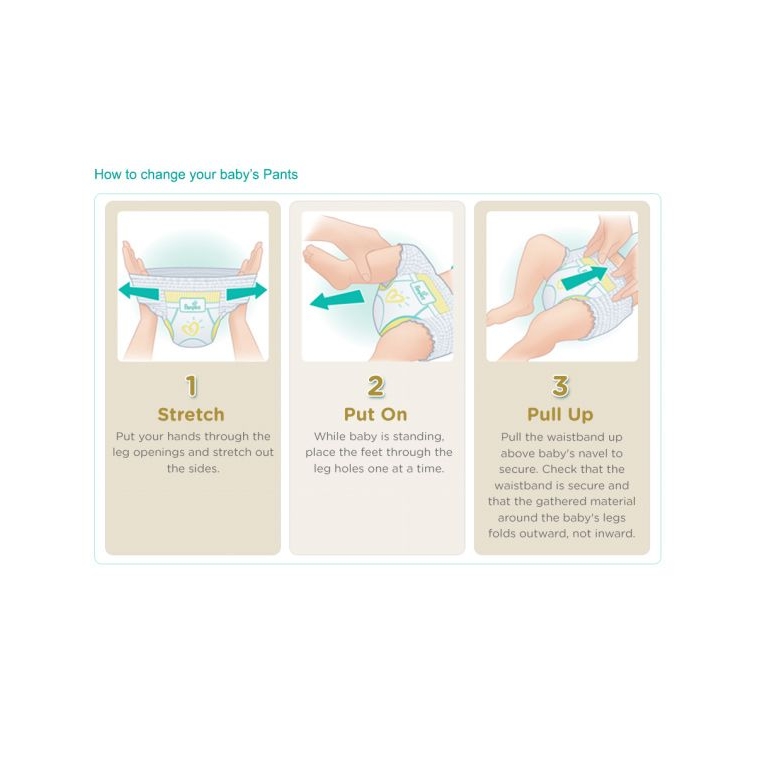Pampers Baby Dry Pants - NB Small - Up to 8 kg - 5 PCS