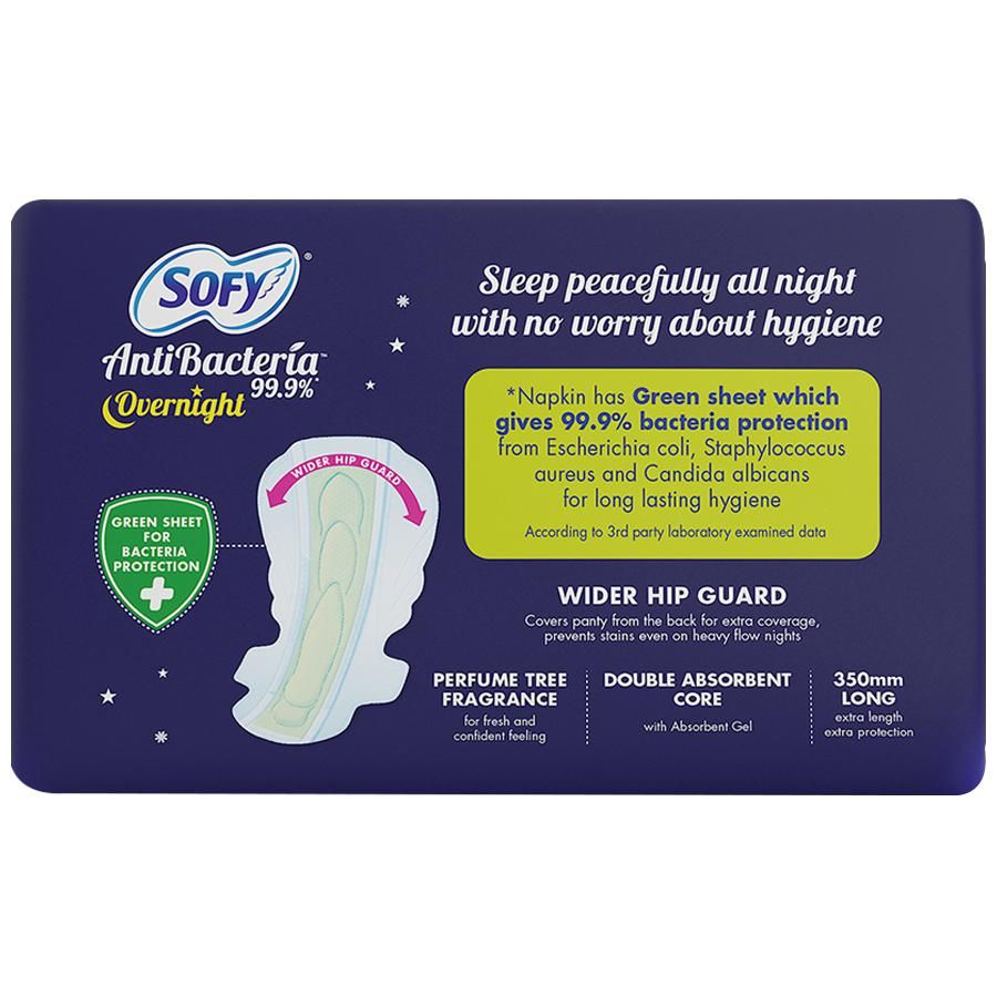 Sofy Antibacteria Overnight Pads - XXL - 5 pcs