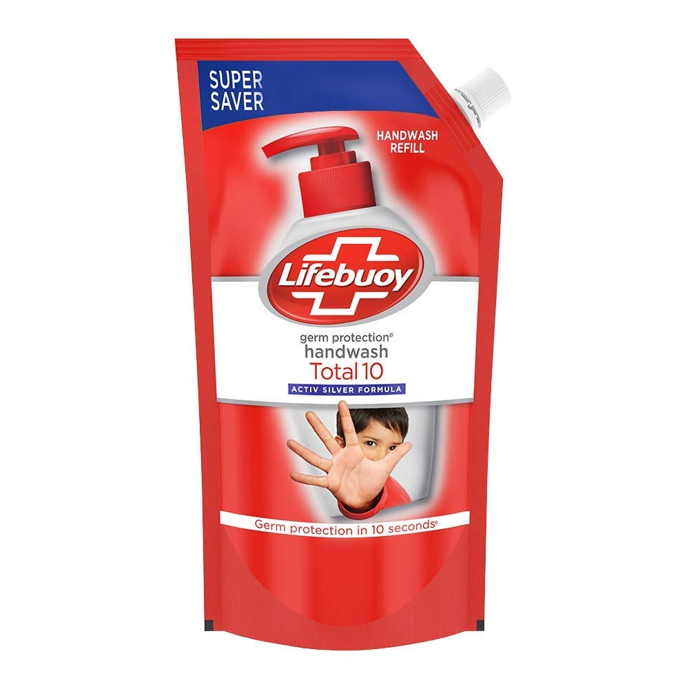 Lifebuoy Total 10 Hand Wash Refill Pack - 675 ml